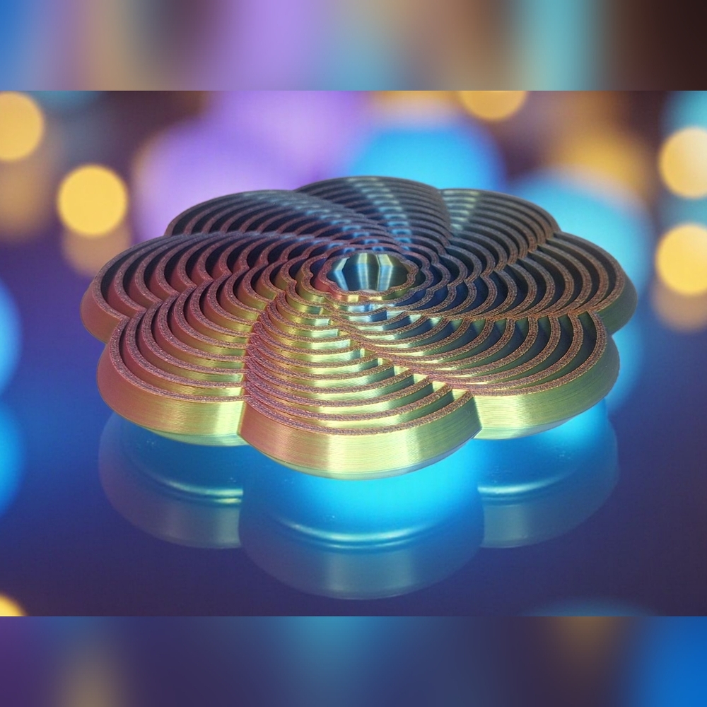 XL Rainbow Flower Fidget! - Picture 2 of 2